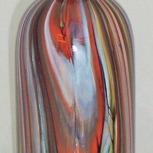 ‘Stratum’ Perfume Bottle Tall Glossy Orange