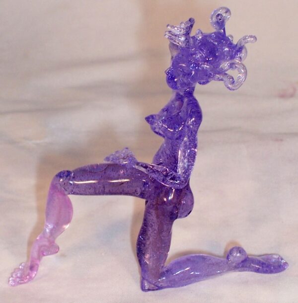 Purple Female Form by Rowan Van der Holt