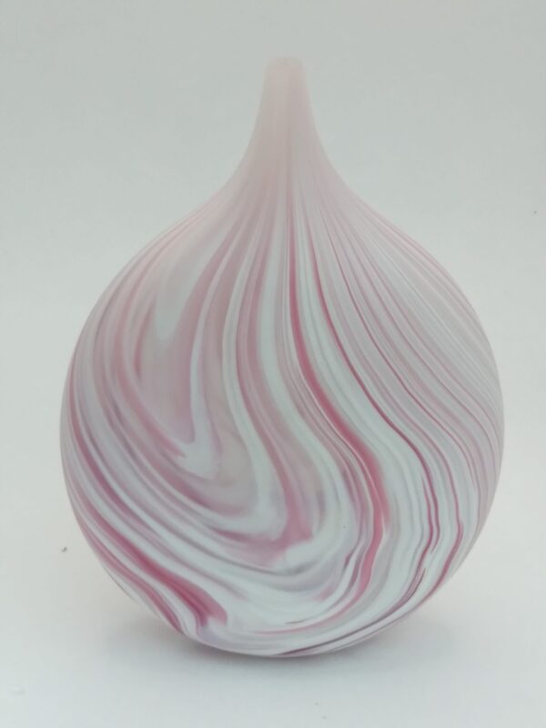‘Pink & White’ Lollipop Vase