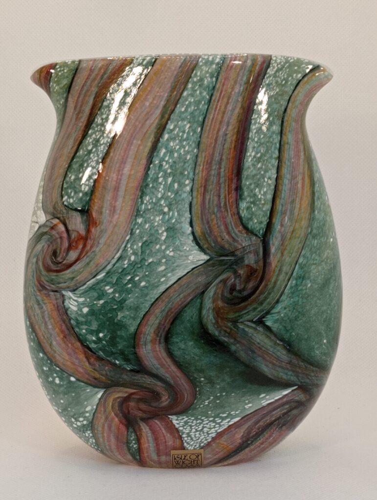 ‘Gemstone’ Emerald Bag Vase