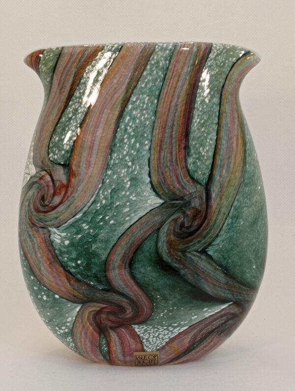 ‘Gemstone’ Emerald Bag Vase