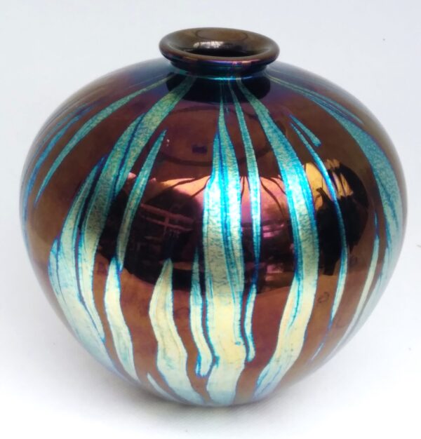 ‘Zig Zag’ Globe Vase