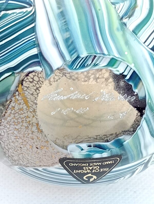 'Seascape' Round Perfume Bottle  Signed by Michael Harris SOLD - Image 3