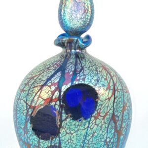 'Blue Faceted' Perfume Bottle