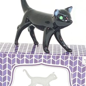 Glass Cat Black