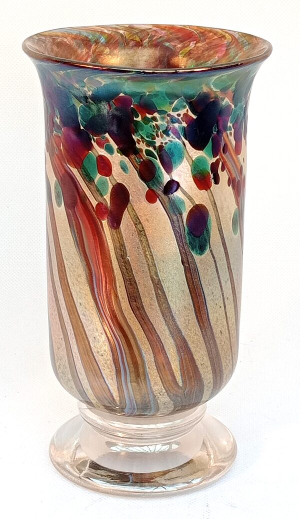 Early 'Monsoon' Footed vase