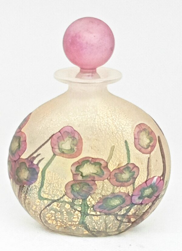 'Wild Garden' Wild Rose Flask Perfume Bottle Small