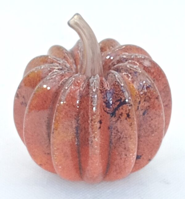 'Orange with Black' Pumpkin Small