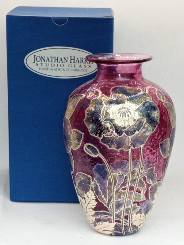 'Poppies' Reheat Amphora Vase - Image 2