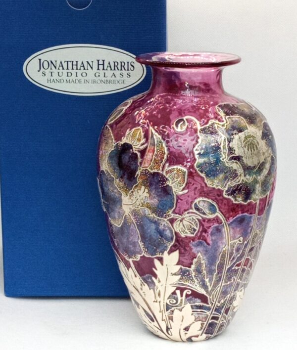 'Poppies' Reheat Amphora Vase