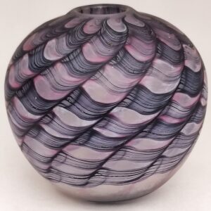'Purple Globe Vase'
