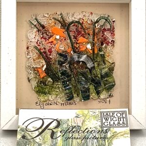 'Marigold' Small Glass Picture