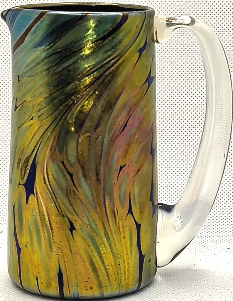 'Feather Spray' Noir Small Jug