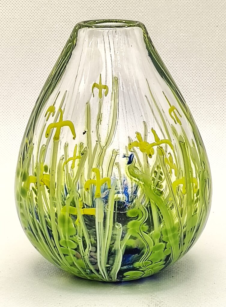 'Pond'  Egg Shaped Vase