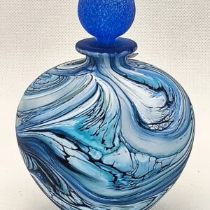 'Stratum' Perfume Bottle Blue