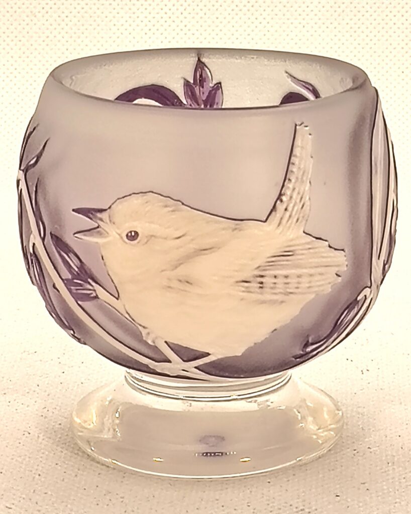 'Purple Bird's Nest' Wren Miniature
