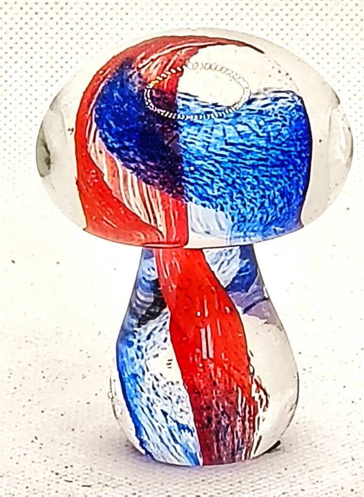 'Red, White and Blue Mushroom' Small